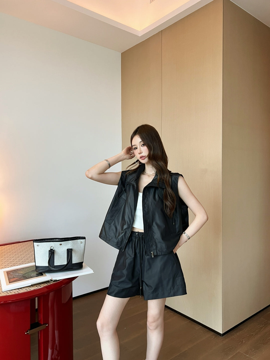 Fd* 25ss hooded vest