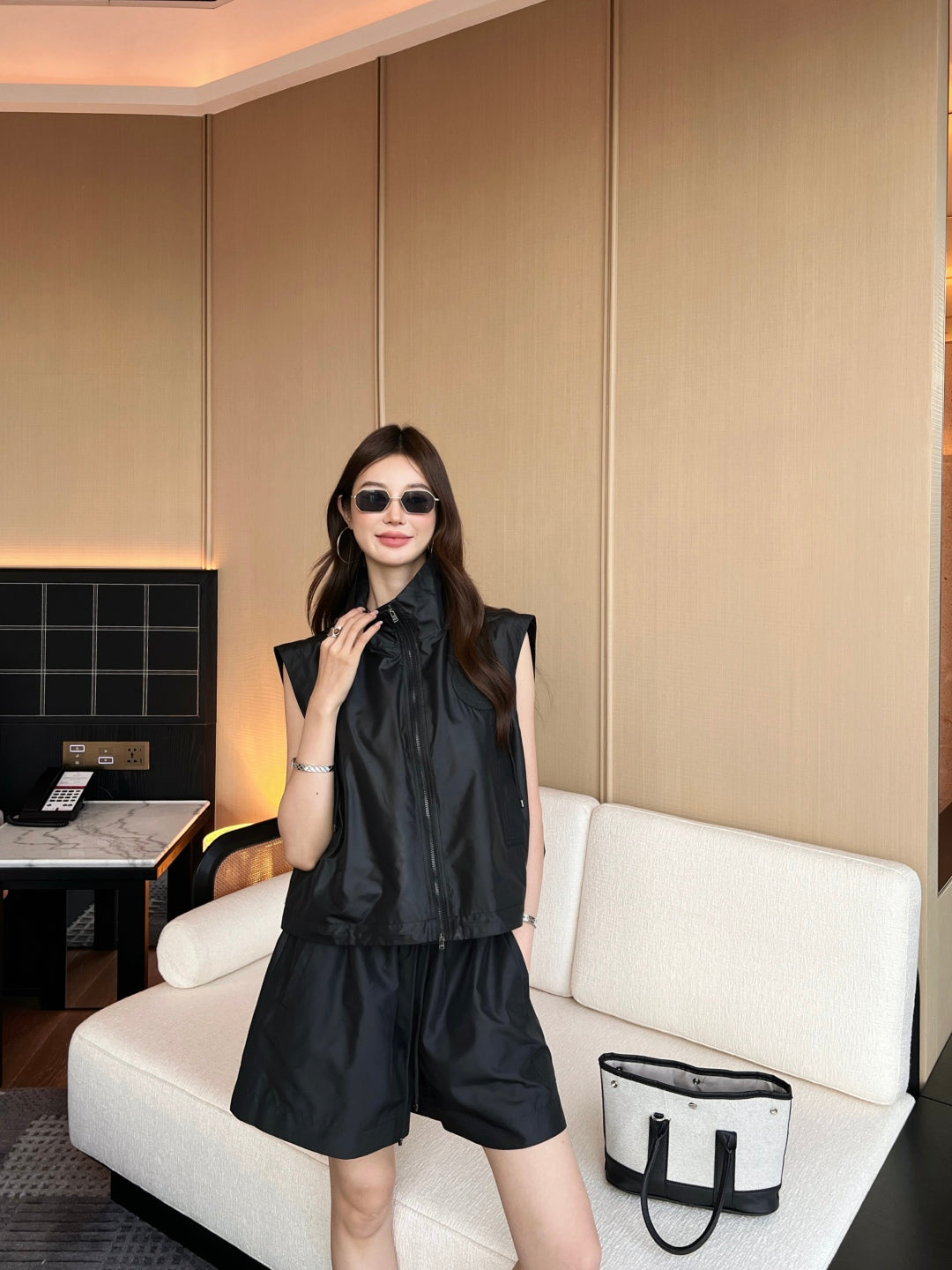 Fd* 25ss hooded vest