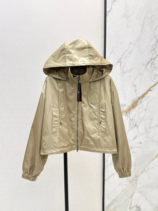 Fd* 25ss hooded zip-up jacket