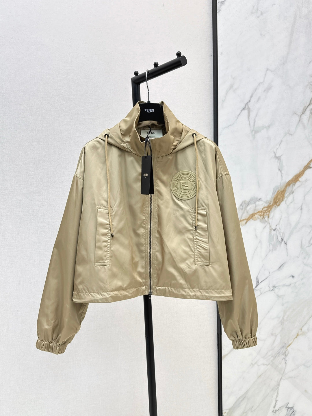 Fd* 25ss hooded zip-up jacket