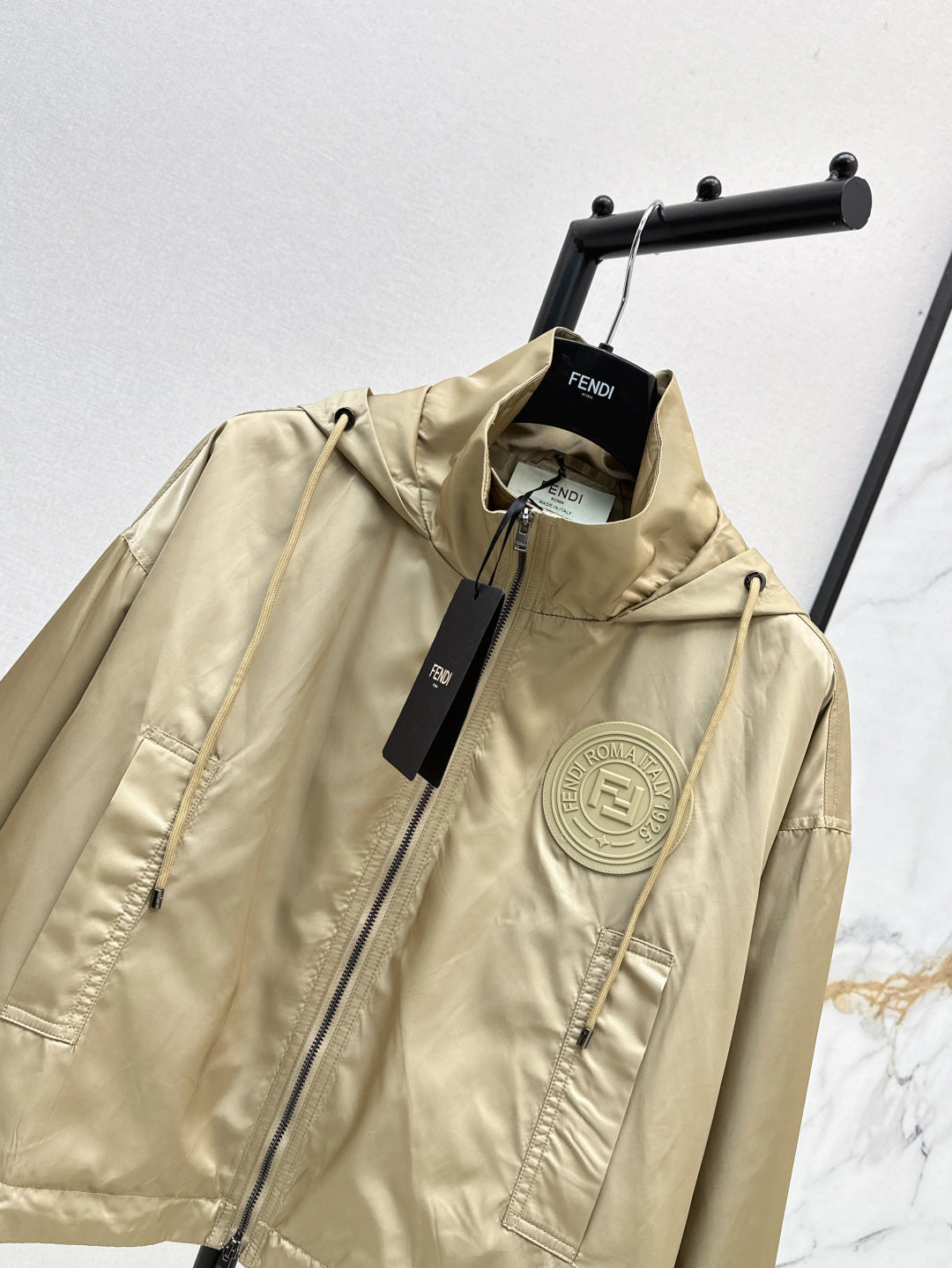 Fd* 25ss hooded zip-up jacket