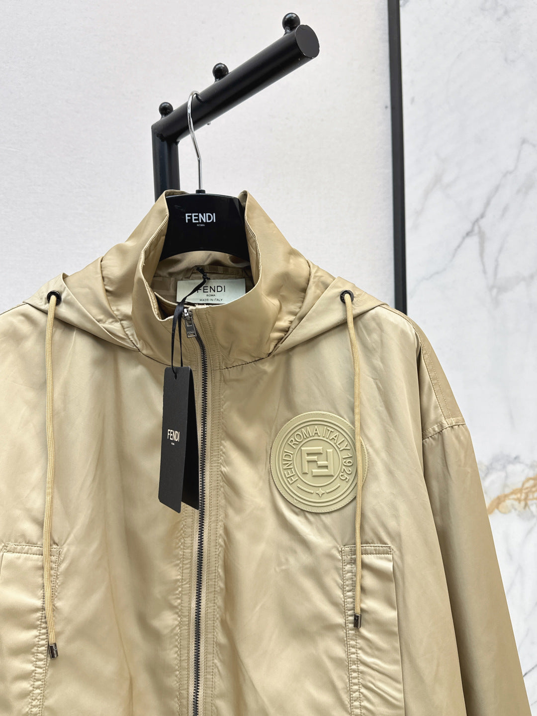 Fd* 25ss hooded zip-up jacket