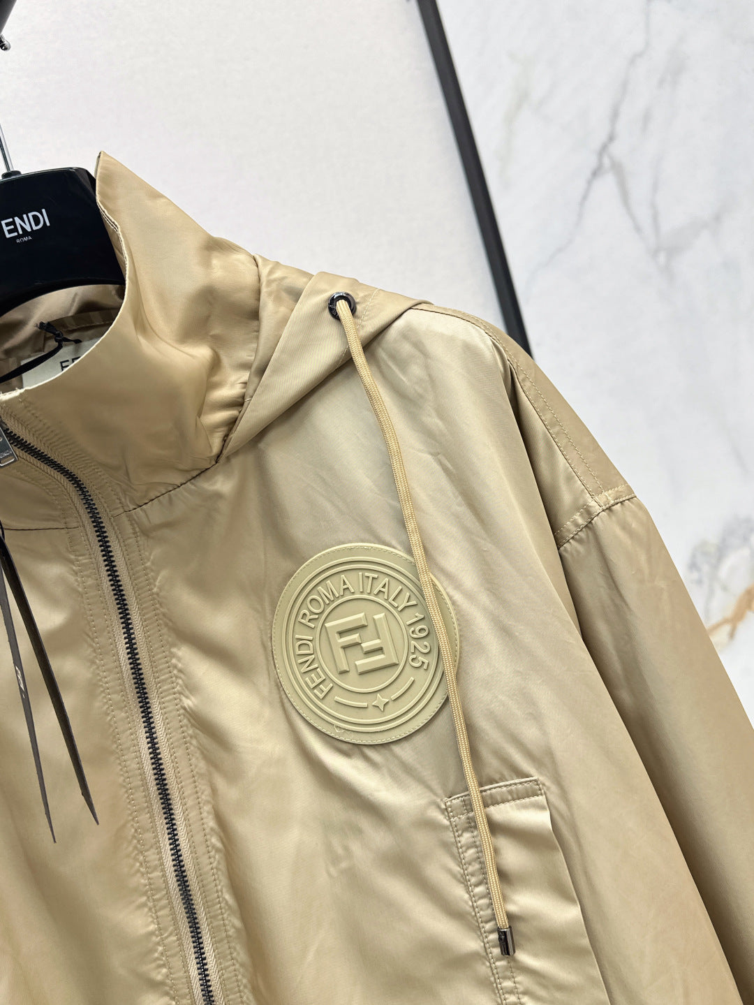 Fd* 25ss hooded zip-up jacket