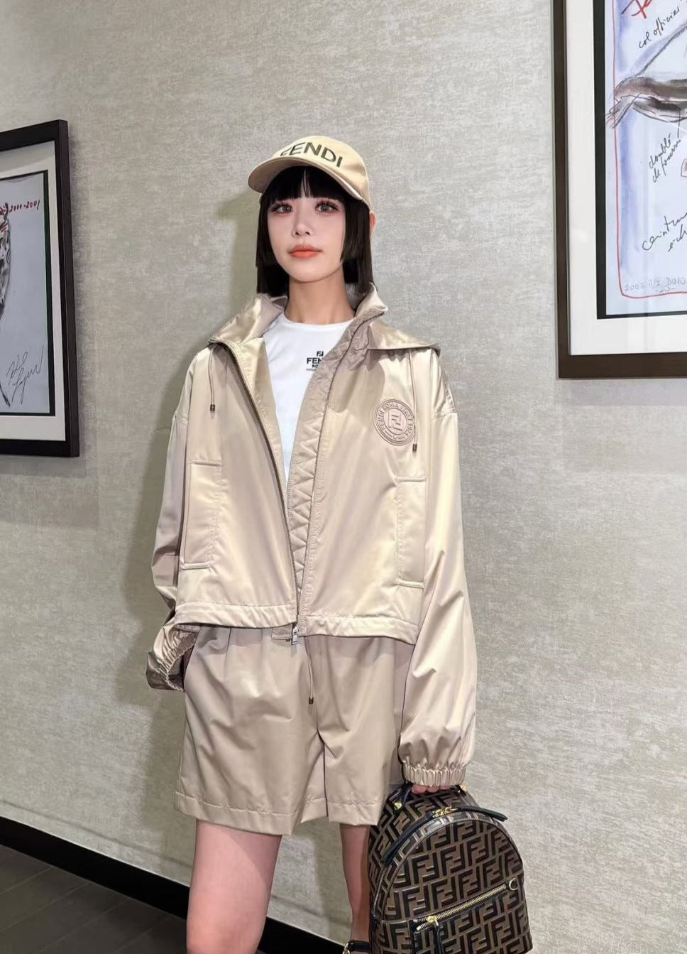 Fd* 25ss drawstring shorts