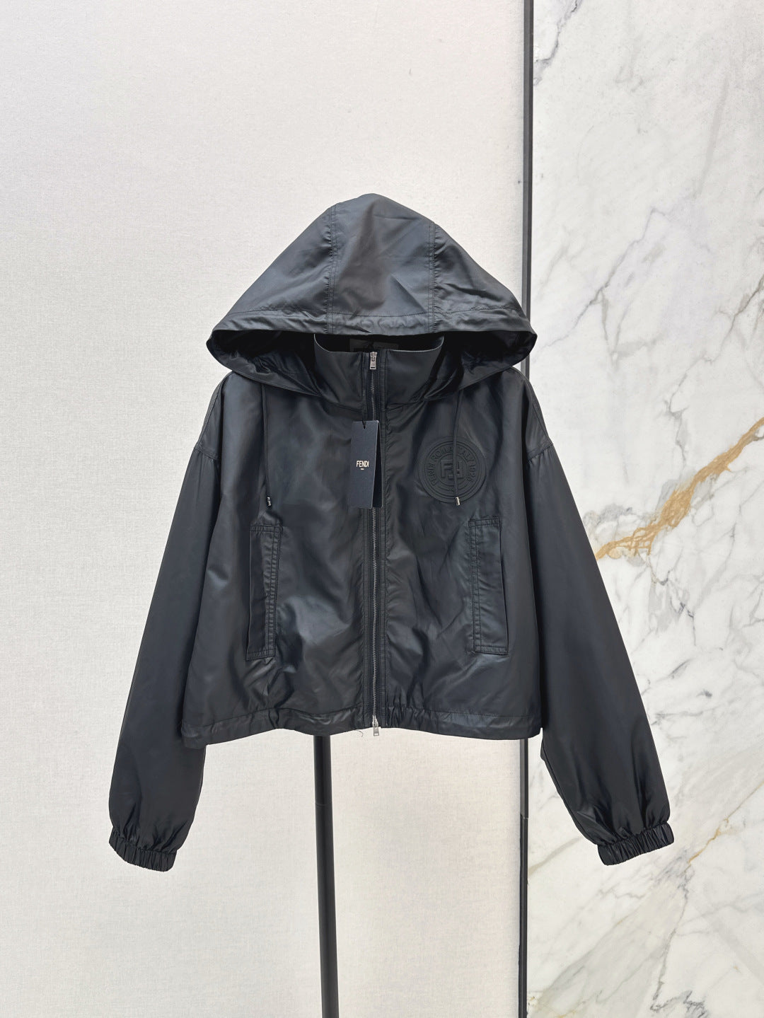 Fd* 25ss hooded zip-up jacket