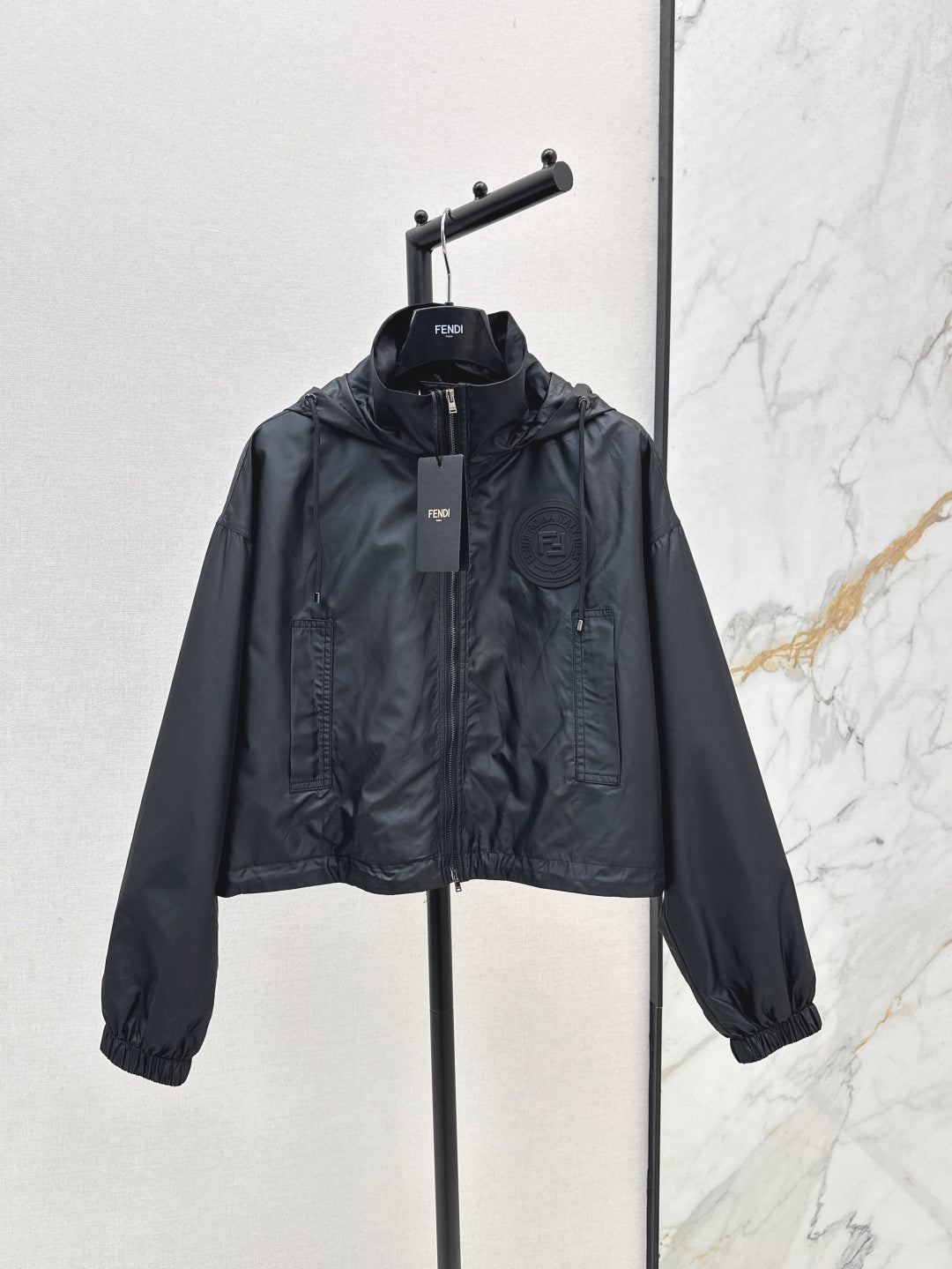 Fd* 25ss hooded zip-up jacket