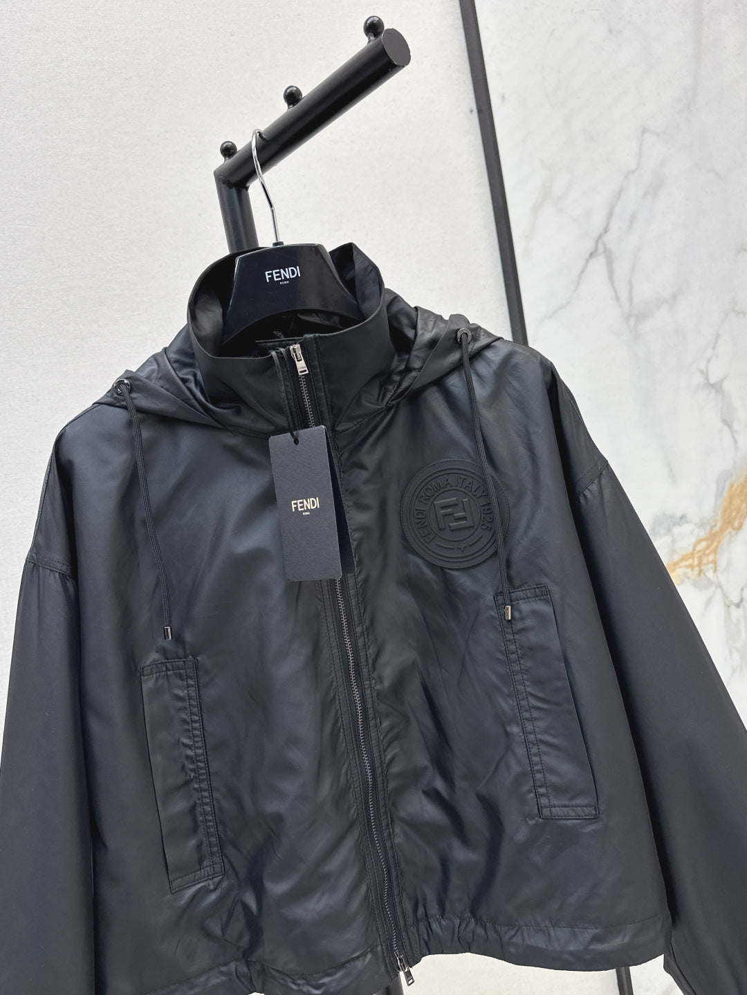 Fd* 25ss hooded zip-up jacket
