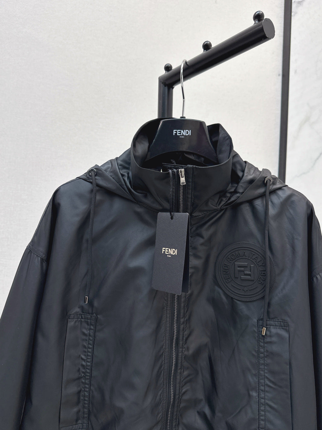 Fd* 25ss hooded zip-up jacket