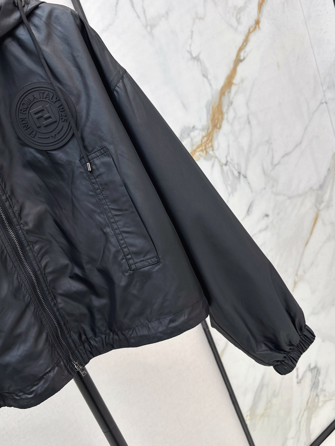 Fd* 25ss hooded zip-up jacket