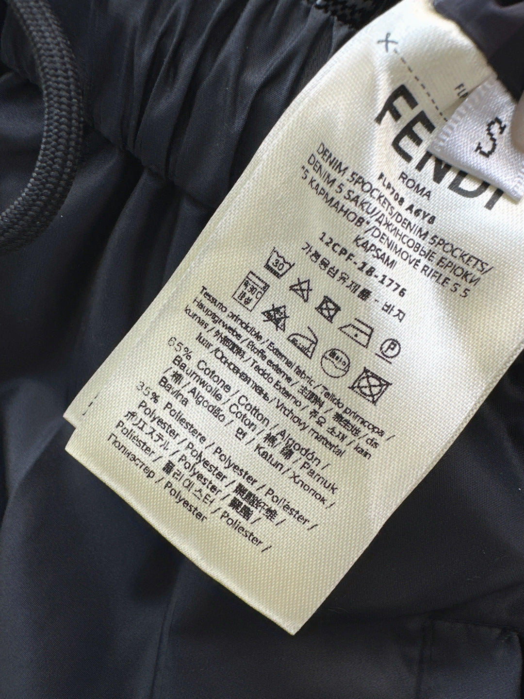 Fd* 25ss drawstring shorts