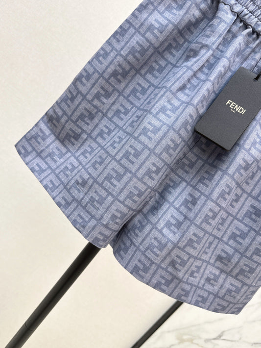 Fd* 25ss FF printed shorts