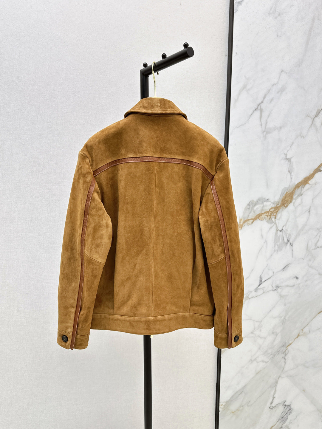 M*u 25ss suede blouson jacket