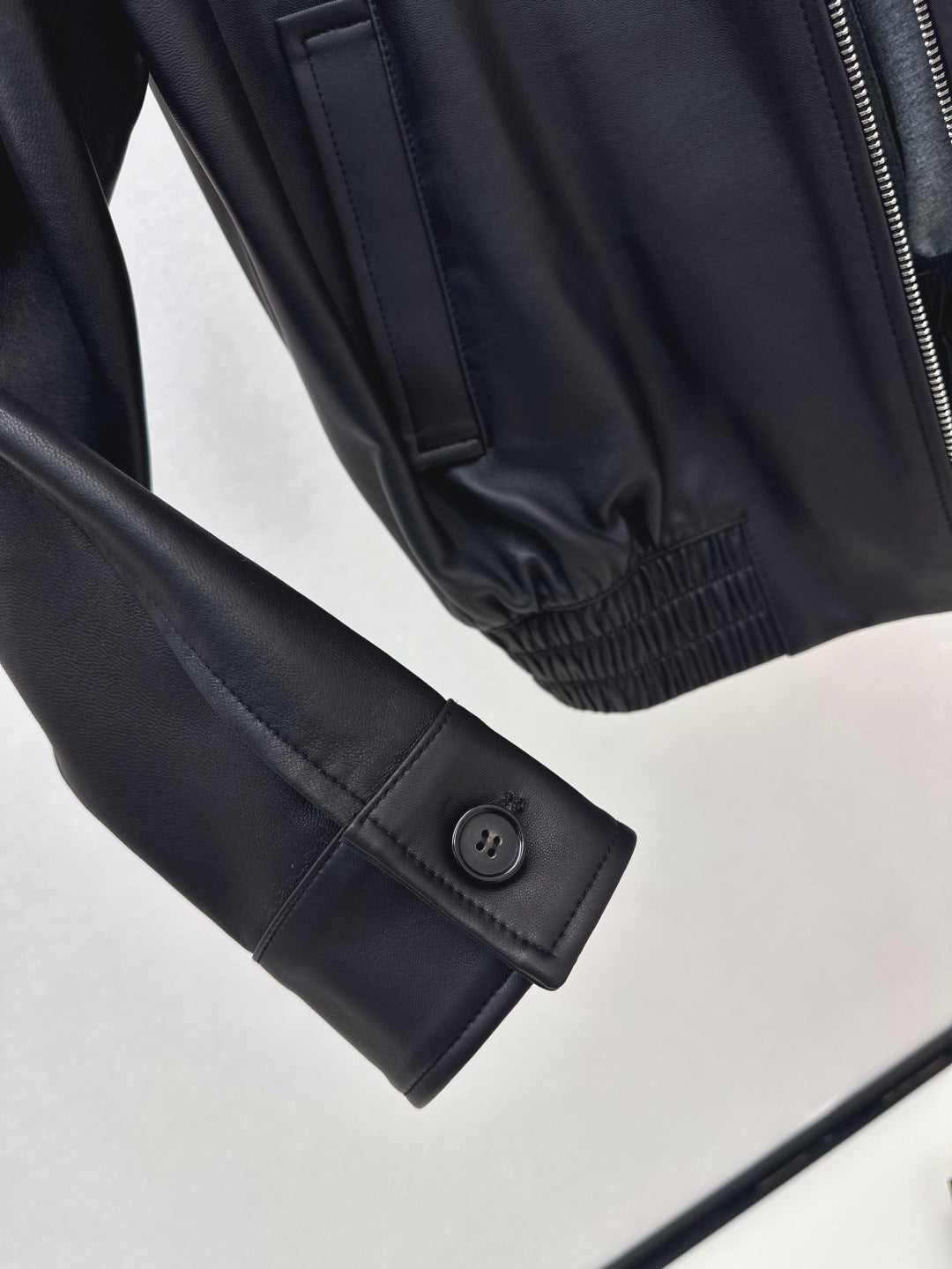 M*u 25ss nappa leather jacket