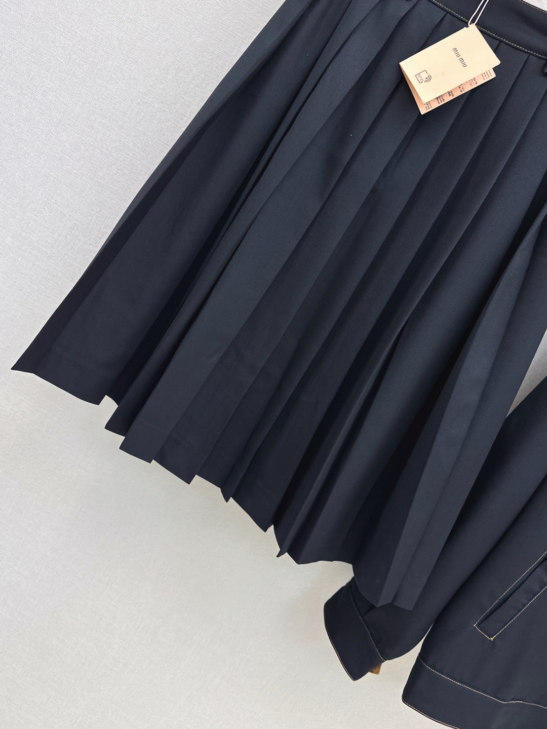 M*u 25ss pleated skirt