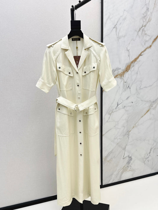Lor*P 25ss belted trench dress