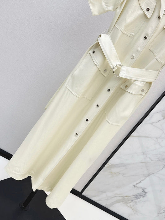 Lor*P 25ss belted trench dress
