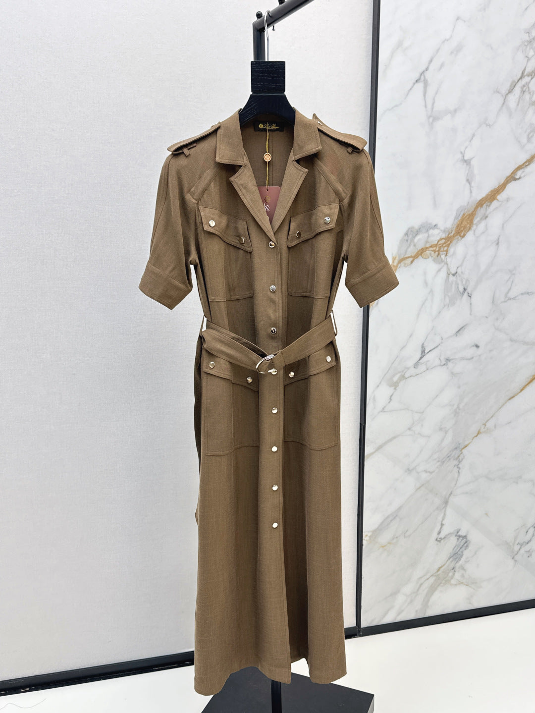 Lor*P 25ss belted trench dress