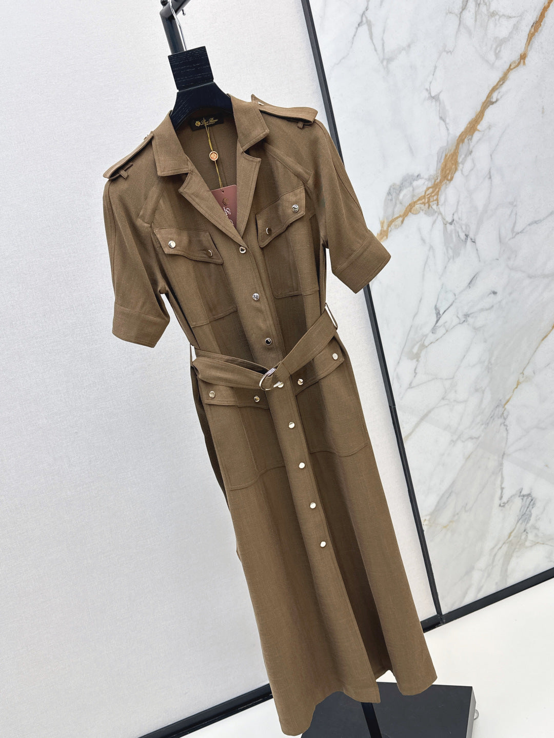 Lor*P 25ss belted trench dress