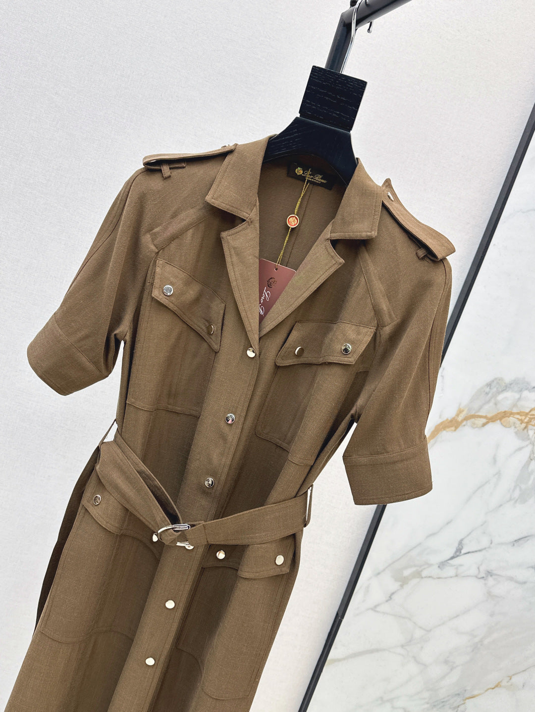 Lor*P 25ss belted trench dress