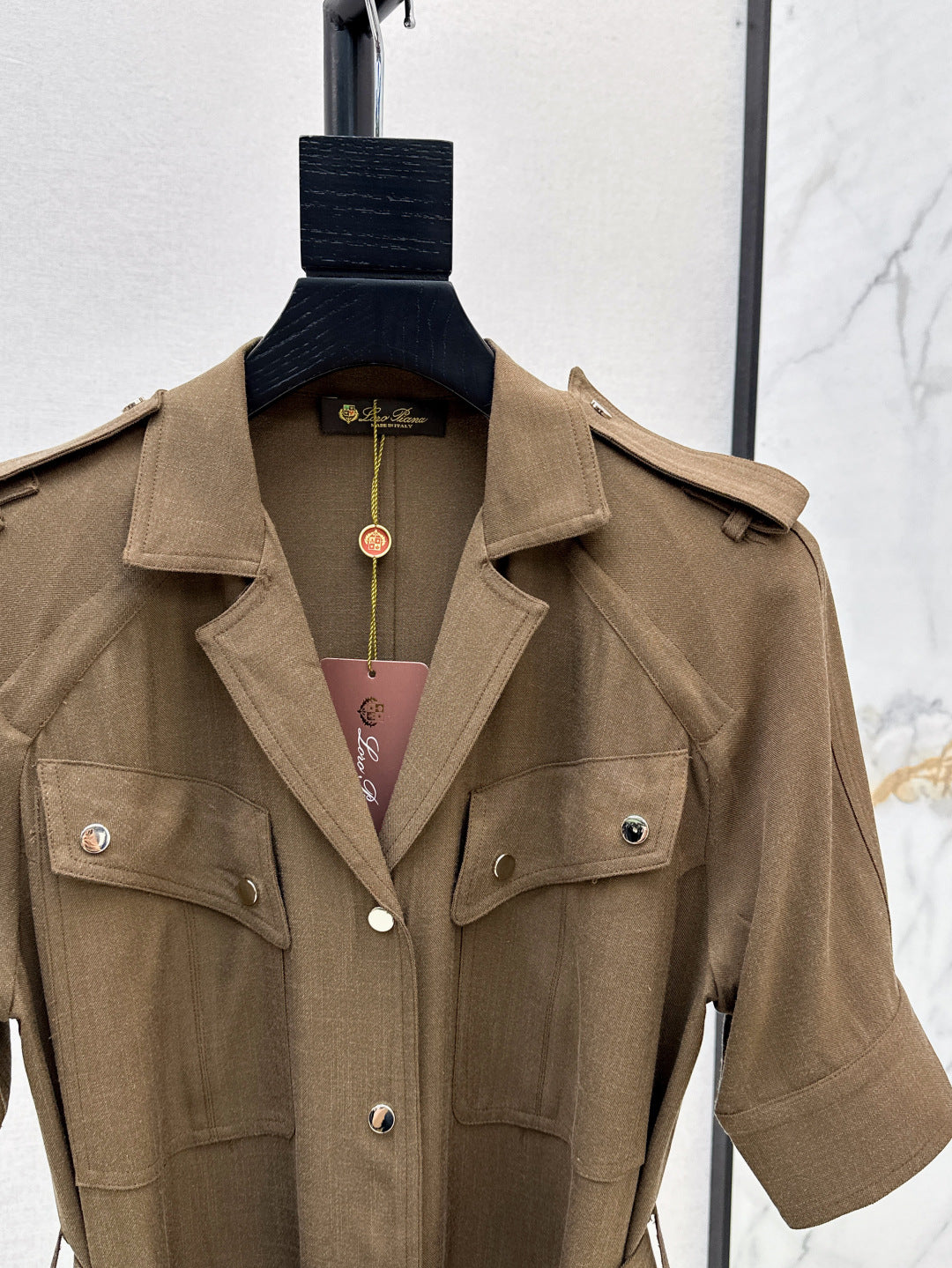 Lor*P 25ss belted trench dress