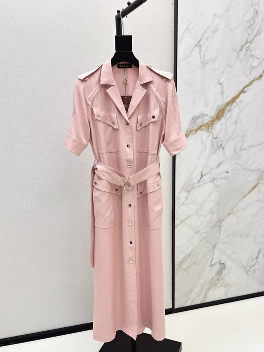 Lor*P 25ss belted trench dress