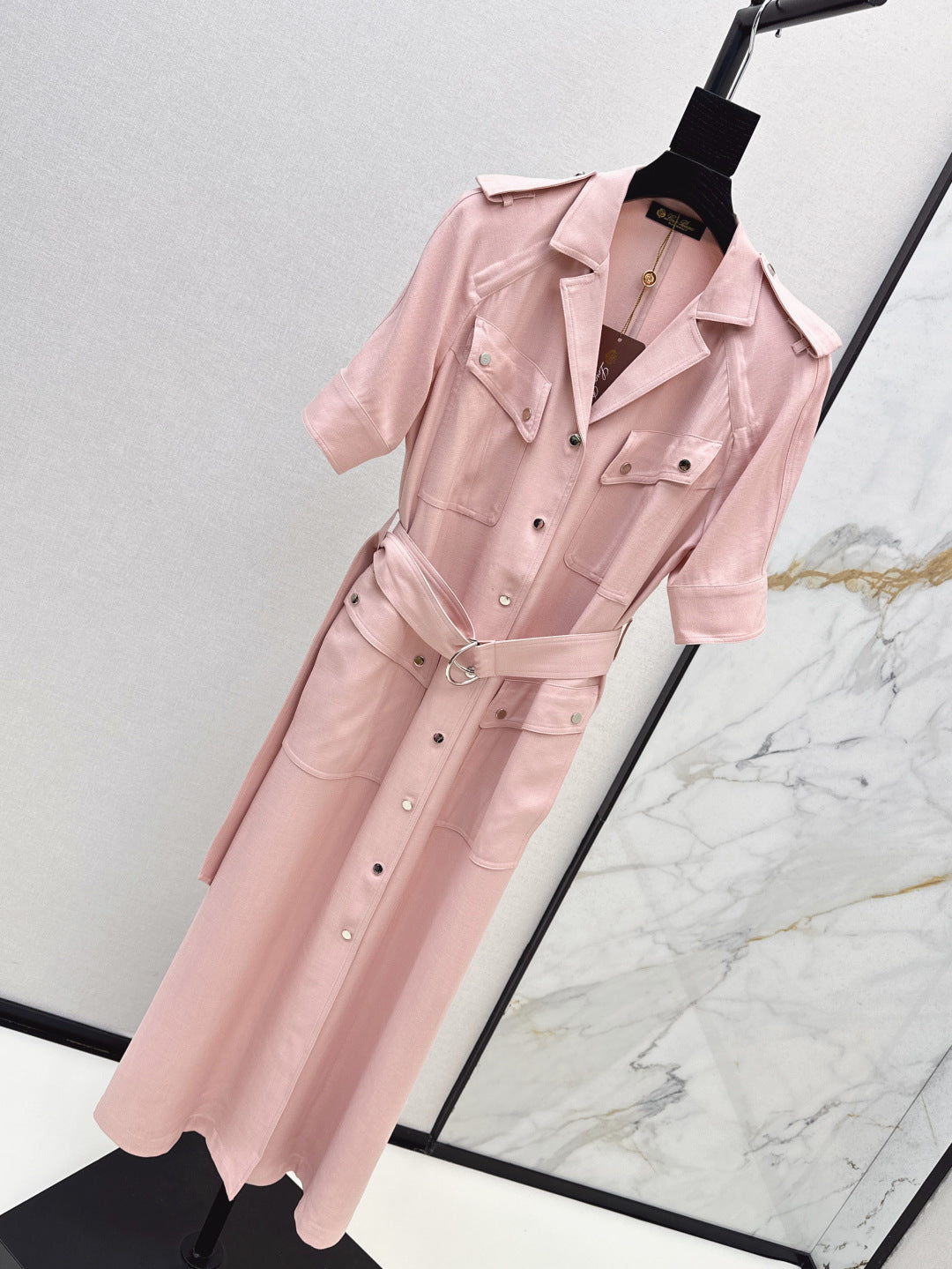 Lor*P 25ss belted trench dress