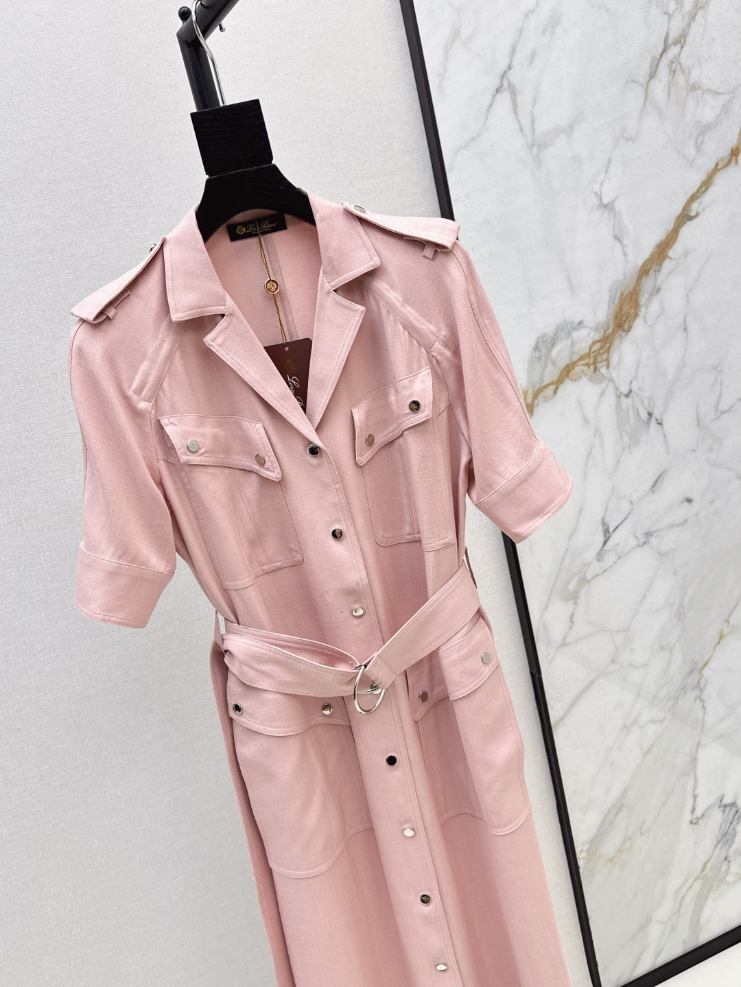 Lor*P 25ss belted trench dress