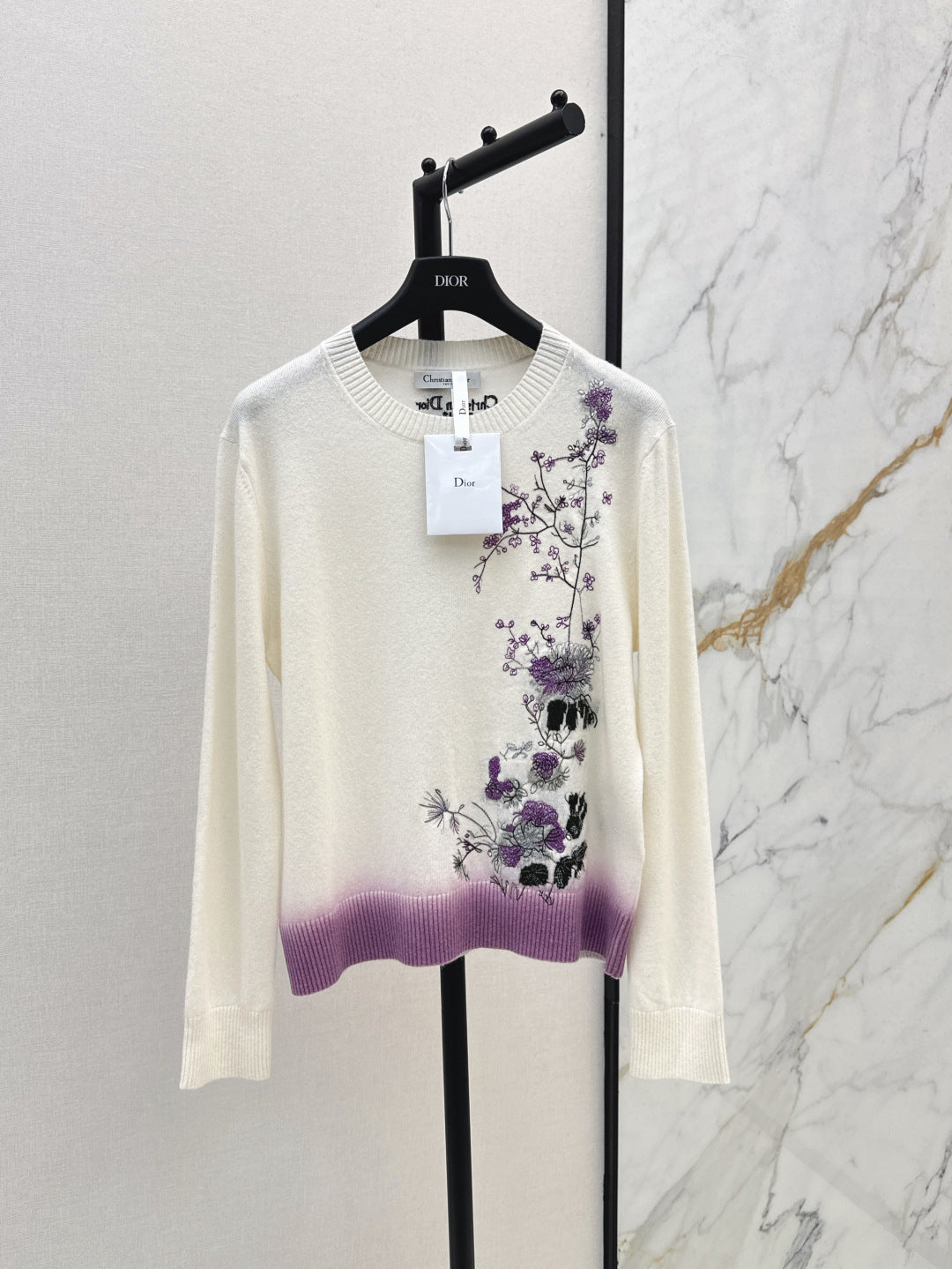 D*r 25ss embroidered sweater