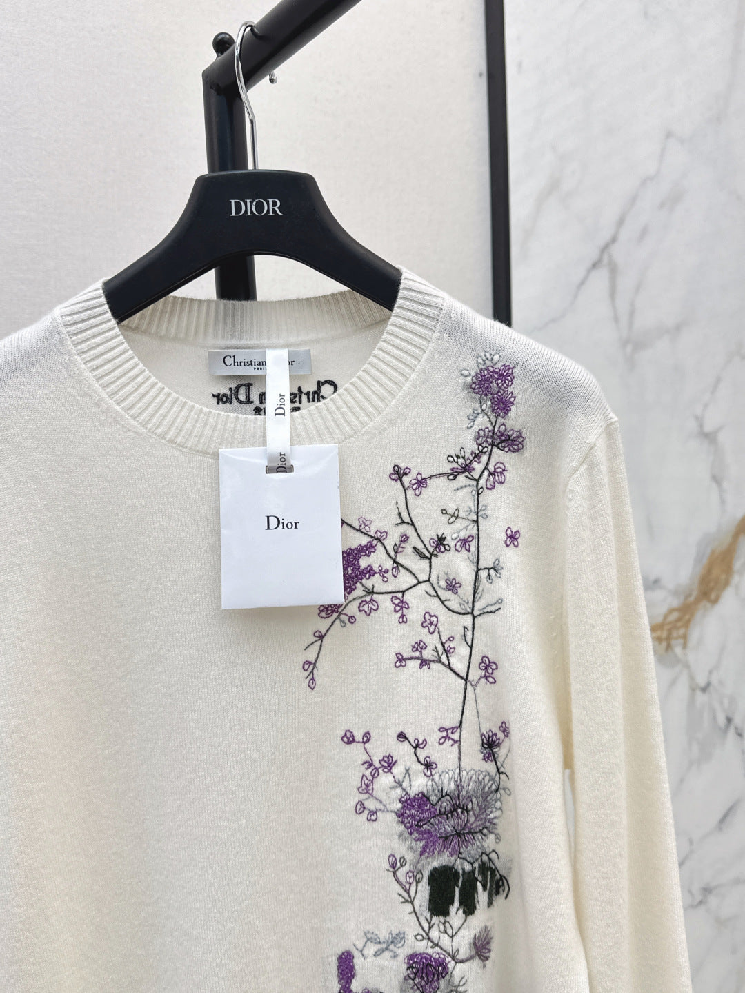 D*r 25ss embroidered sweater