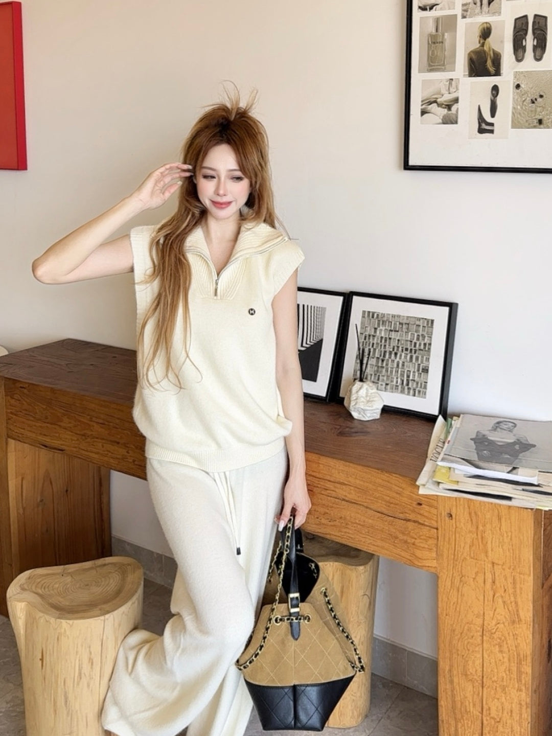 Herm* 25fw wool suit