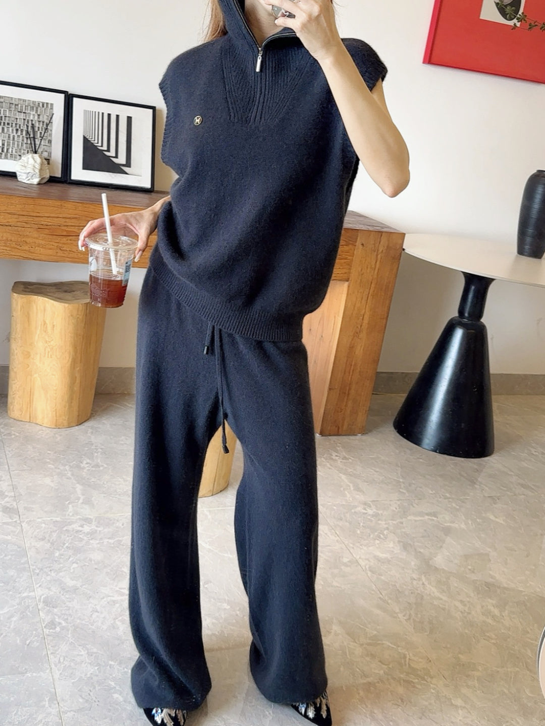 Herm* 25fw wool suit