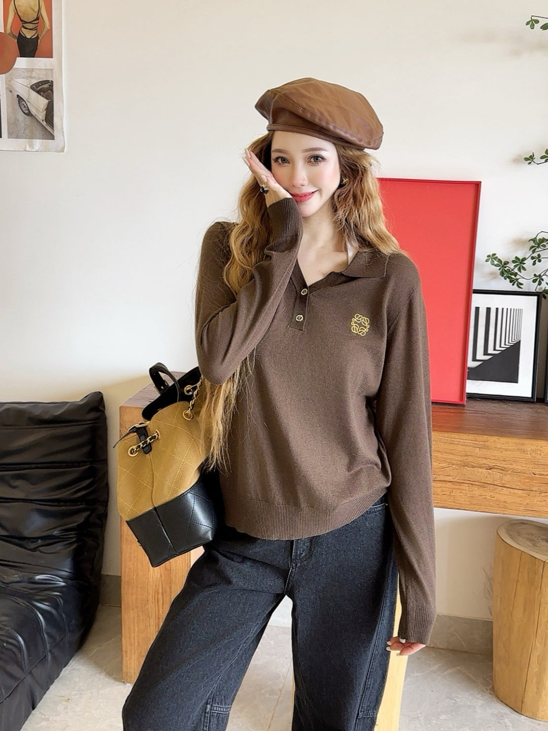 Loew* 25fw wool sweater