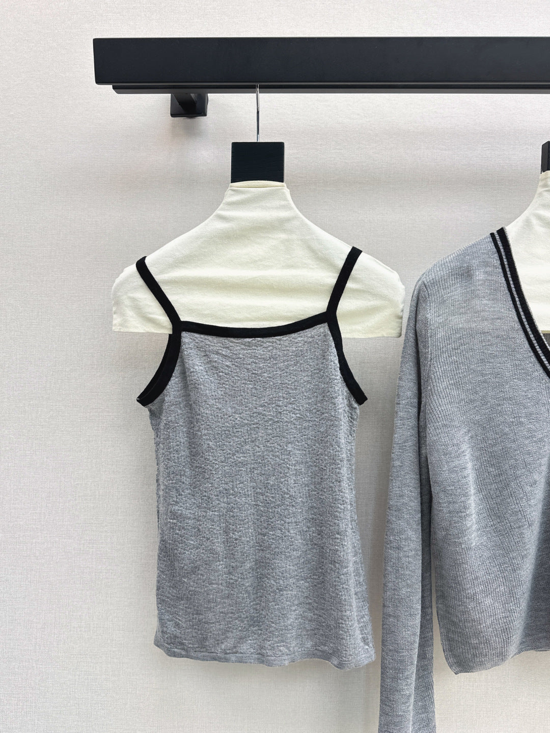 Herm* 25fw kintted vest cardigan