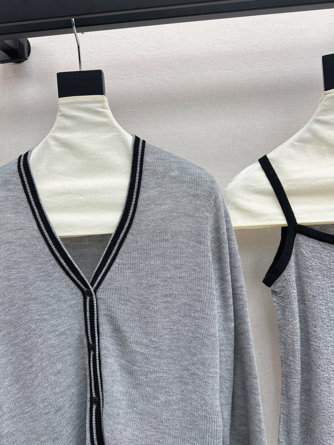 Herm* 25fw kintted vest cardigan