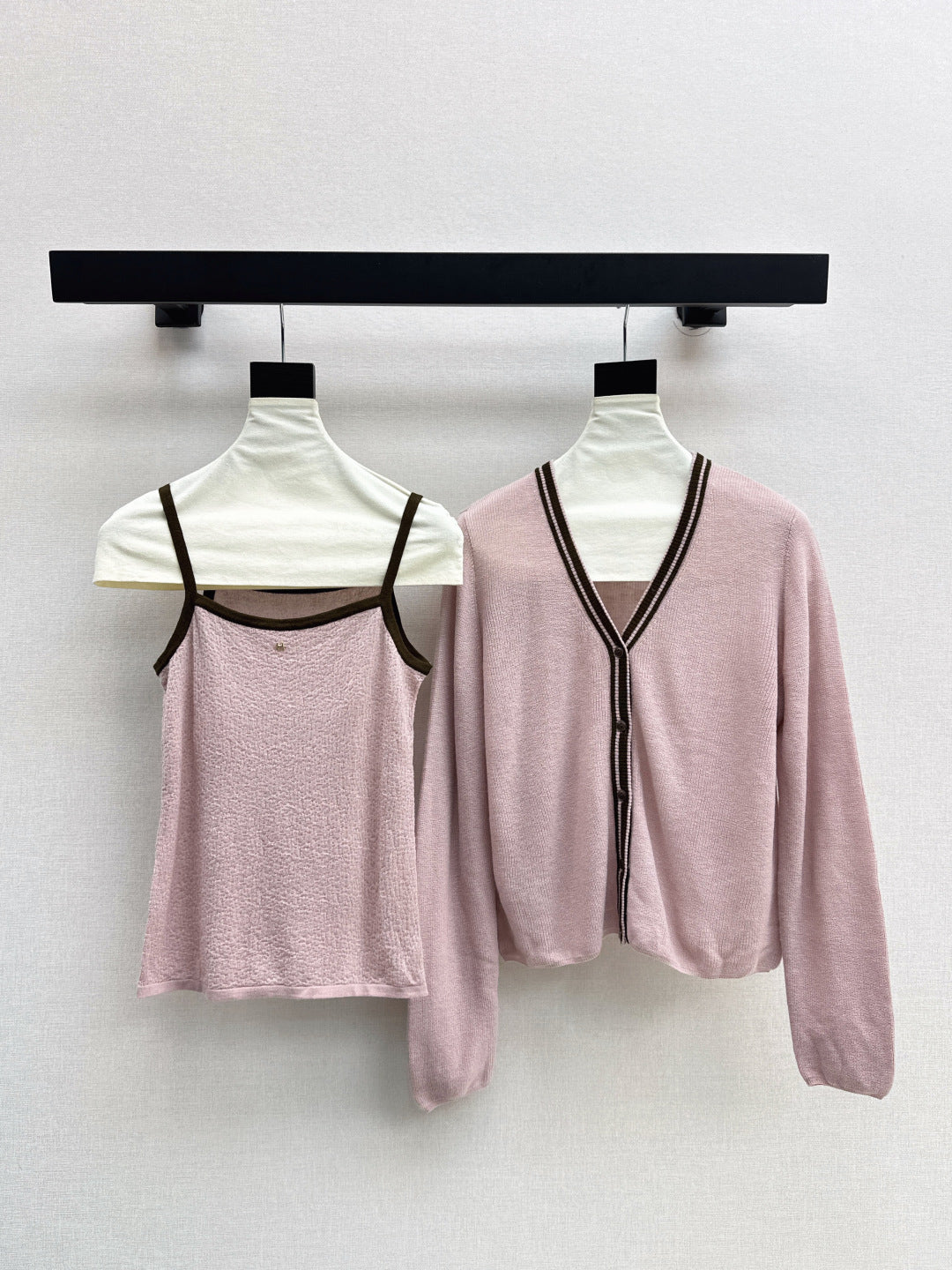 Herm* 25fw kintted vest cardigan