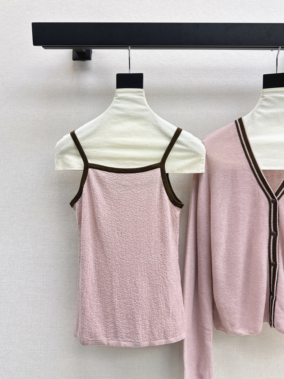 Herm* 25fw kintted vest cardigan