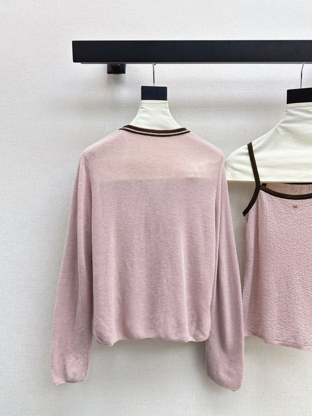 Herm* 25fw kintted vest cardigan