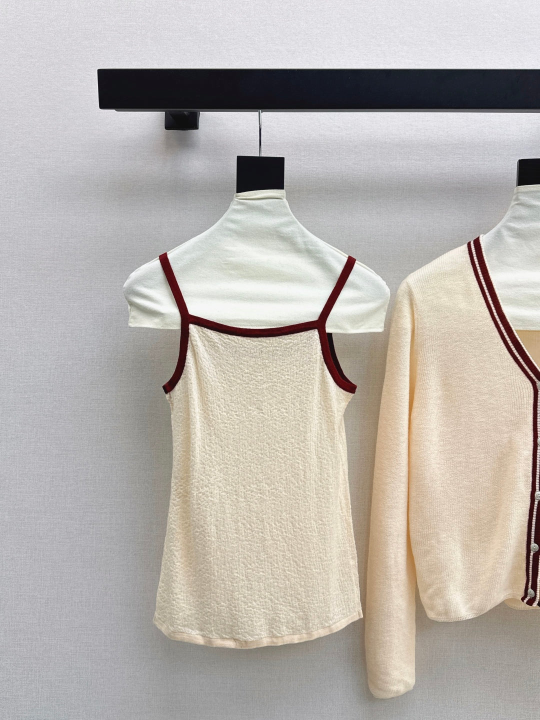 Herm* 25fw kintted vest cardigan