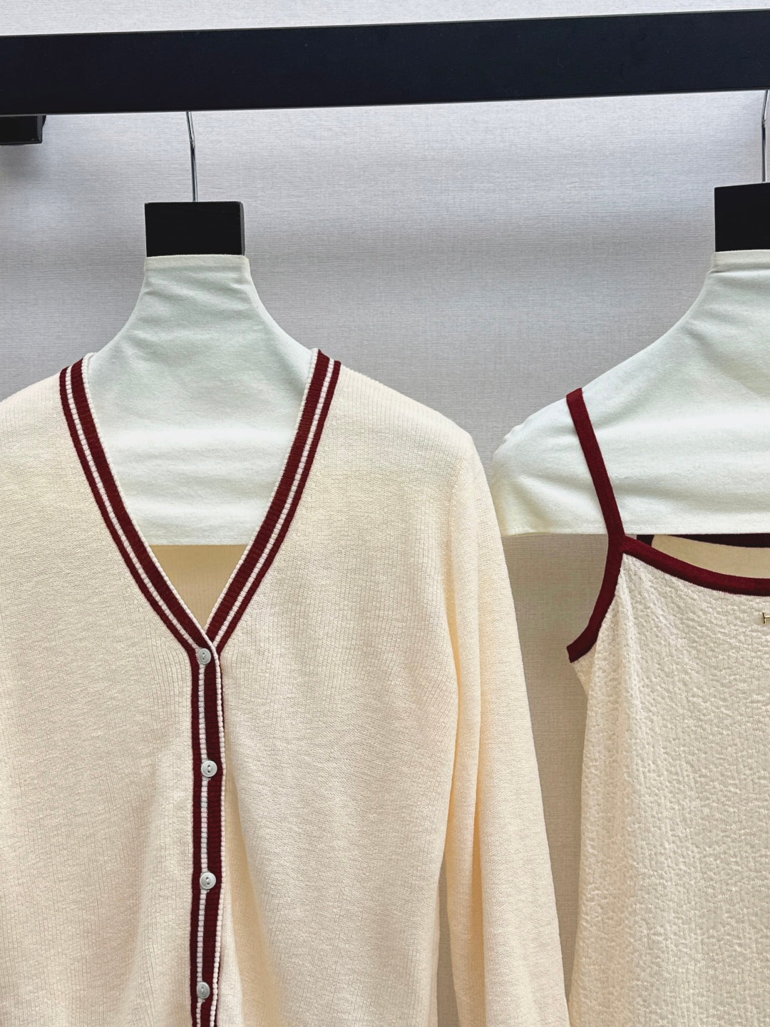 Herm* 25fw kintted vest cardigan