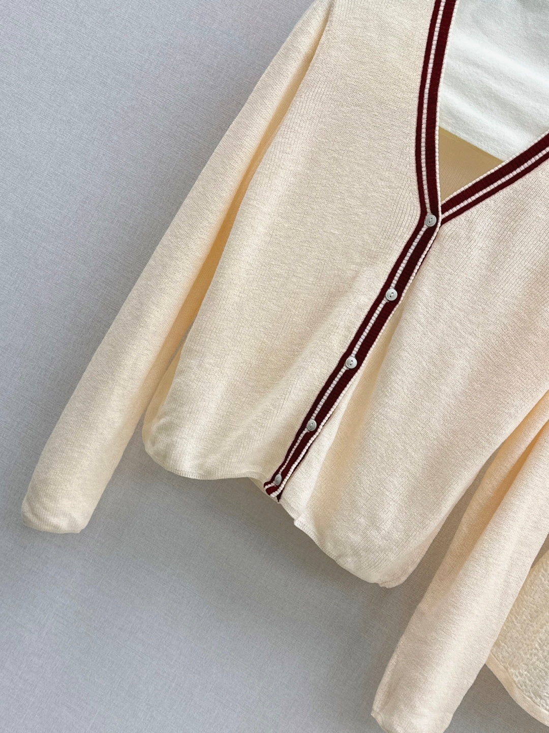 Herm* 25fw kintted vest cardigan