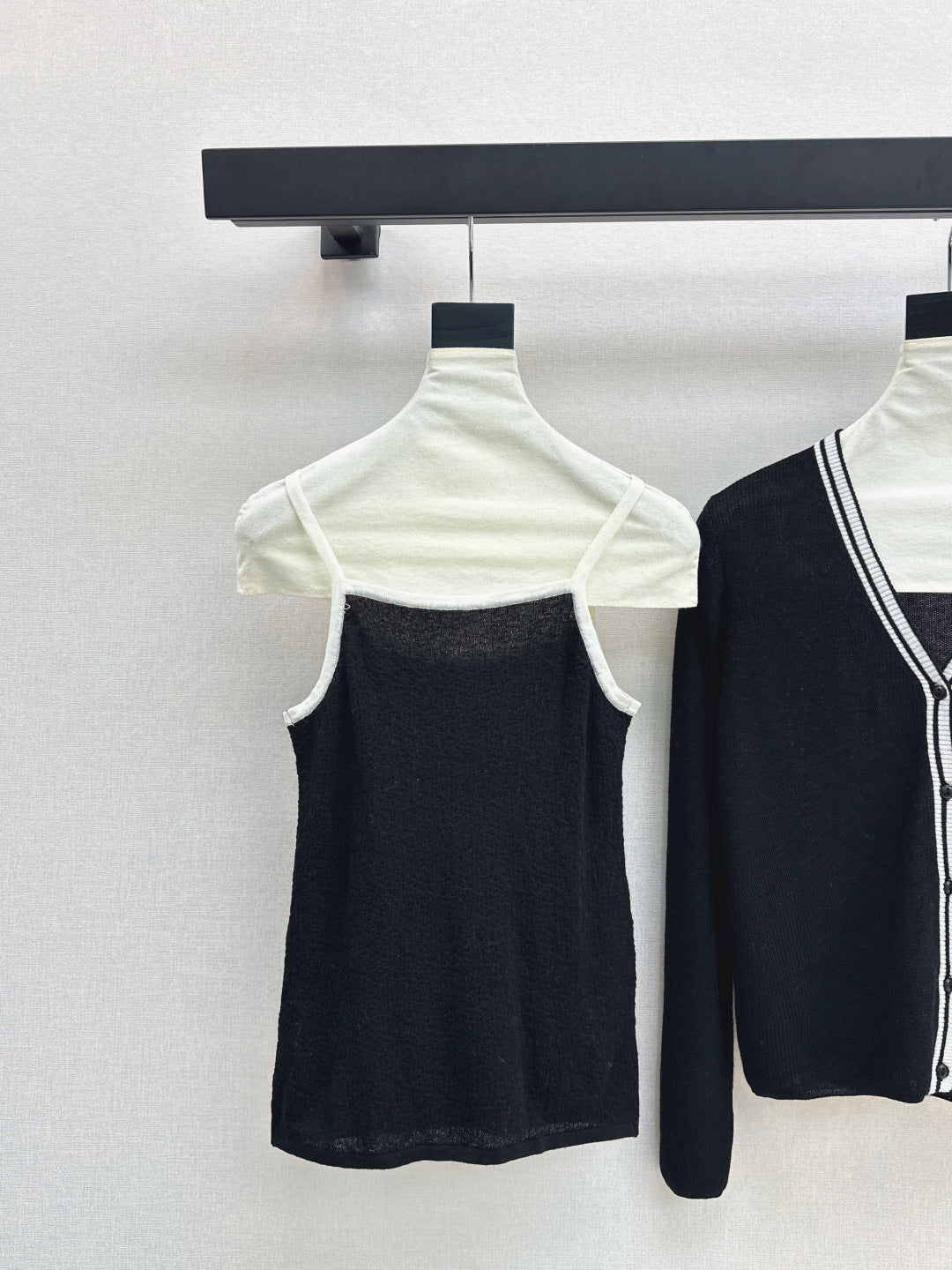 Herm* 25fw kintted vest cardigan