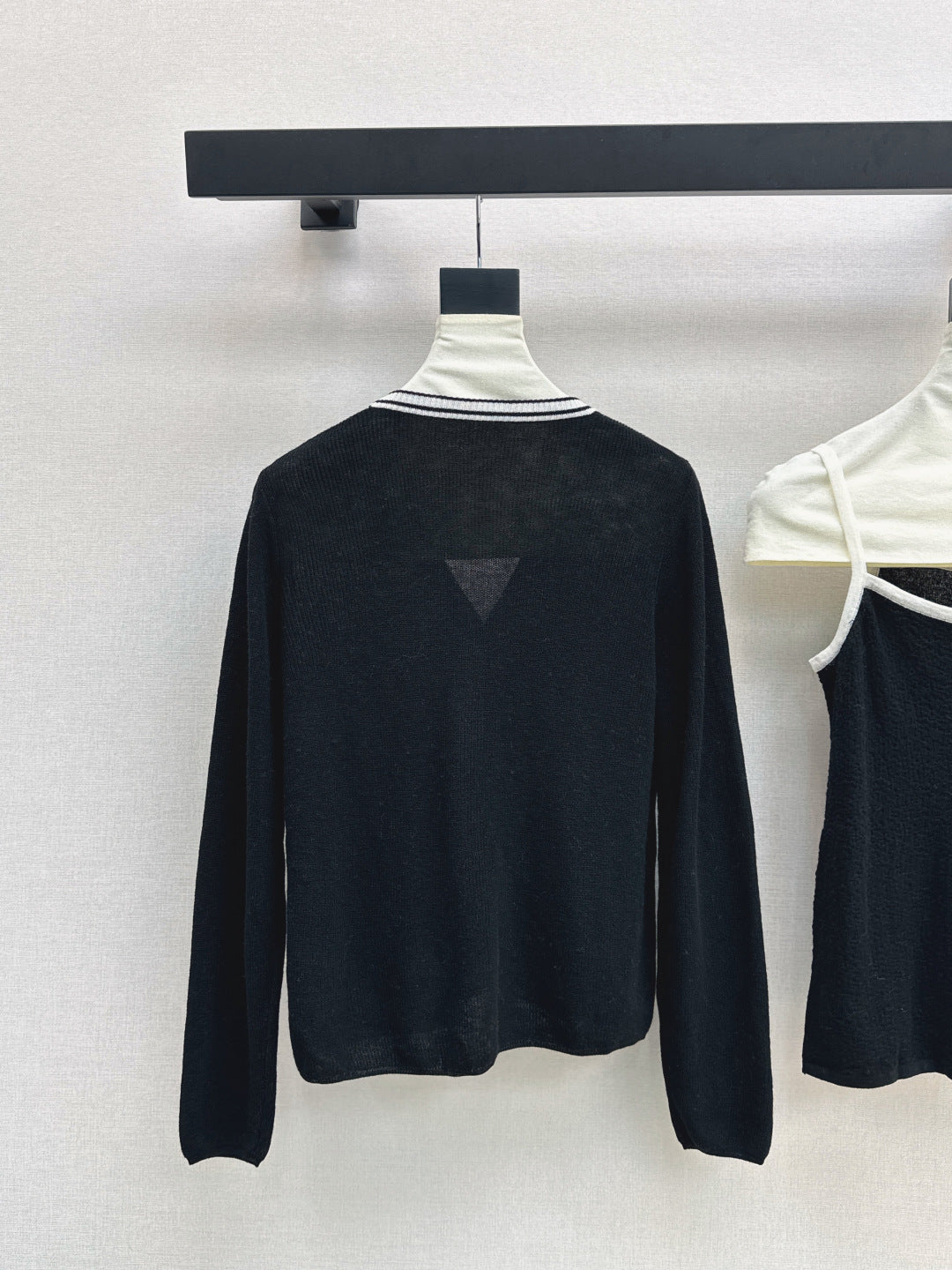 Herm* 25fw kintted vest cardigan