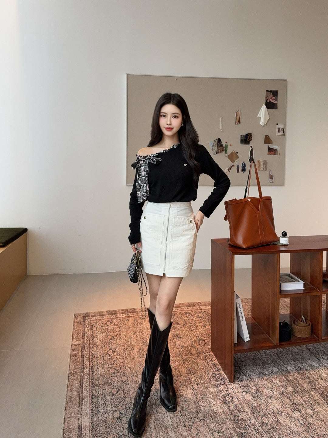 C*nel 25fw bottom shirt