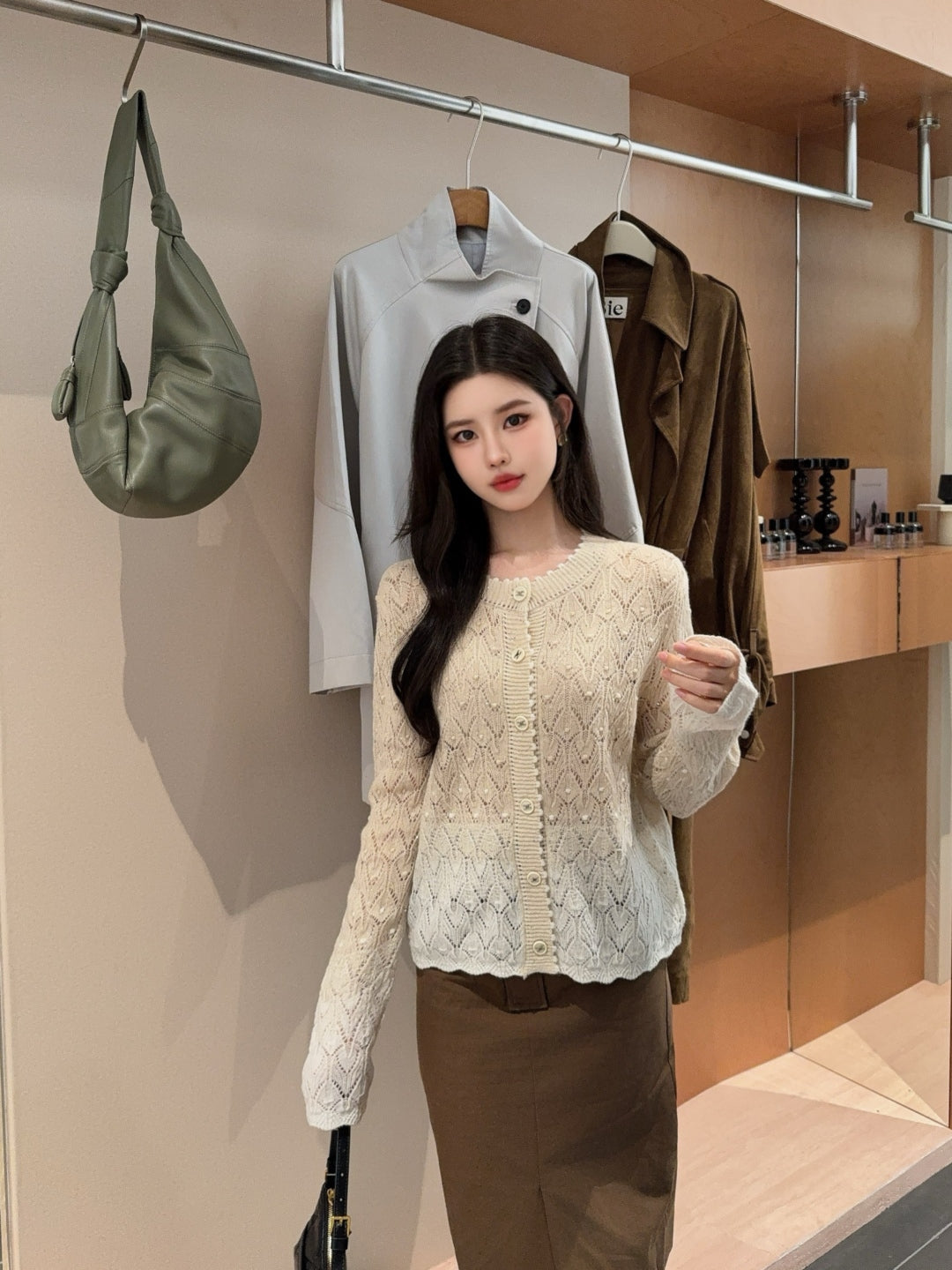 c*nel 25fw knitwear cardigan