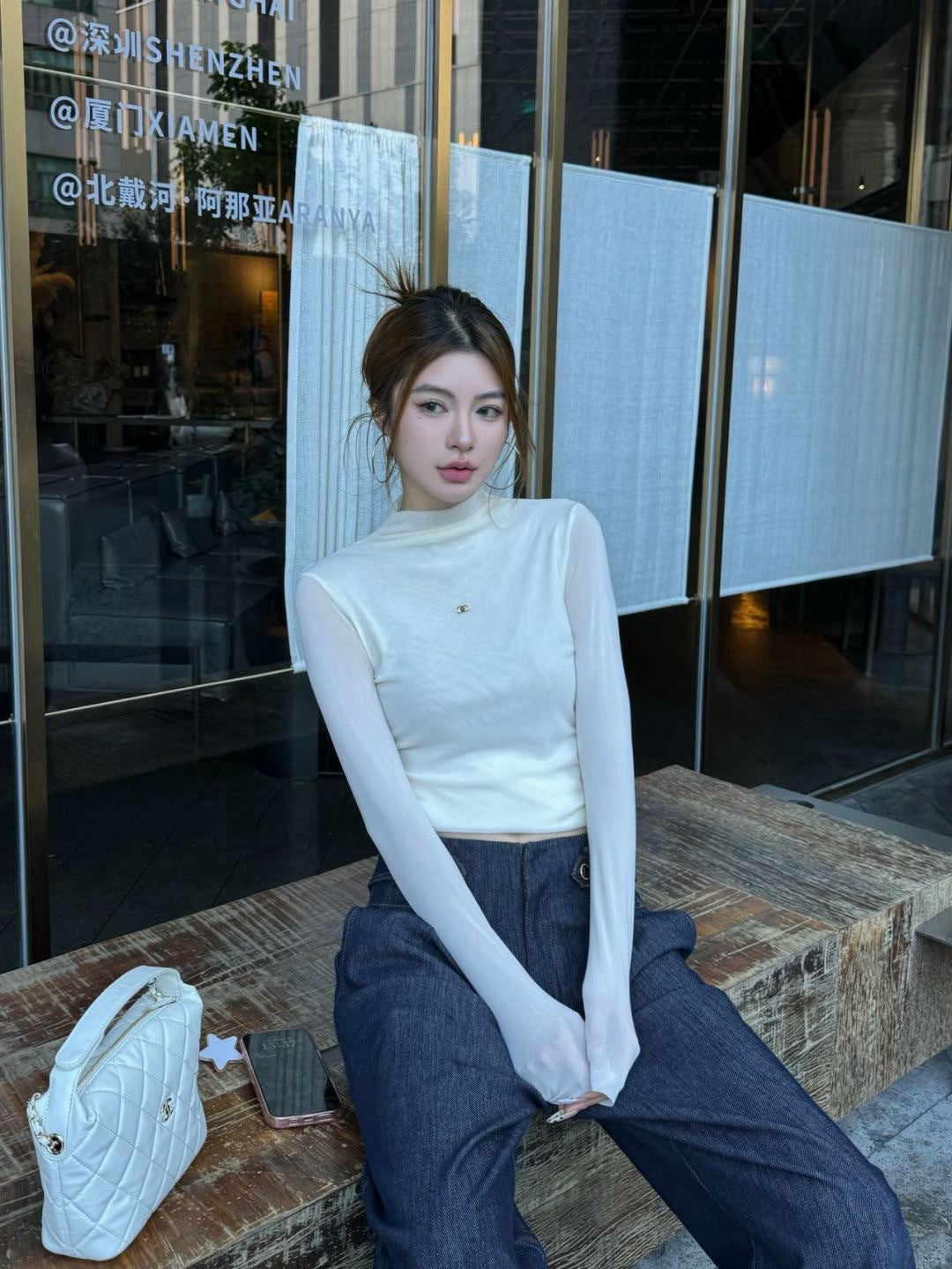 C*nel 25fw bottoming shirt