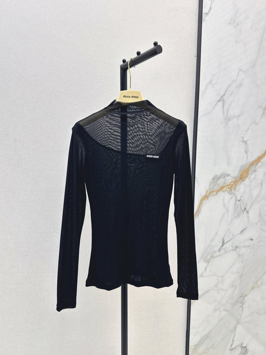M*u 25fw mesh bottoming shirt