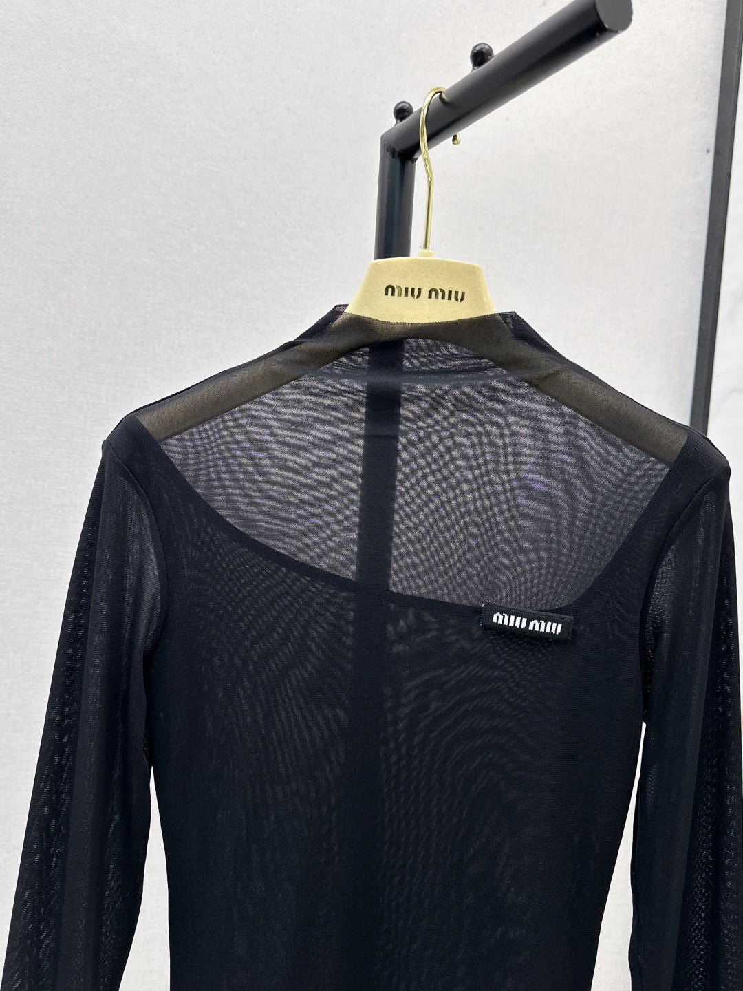 M*u 25fw mesh bottoming shirt