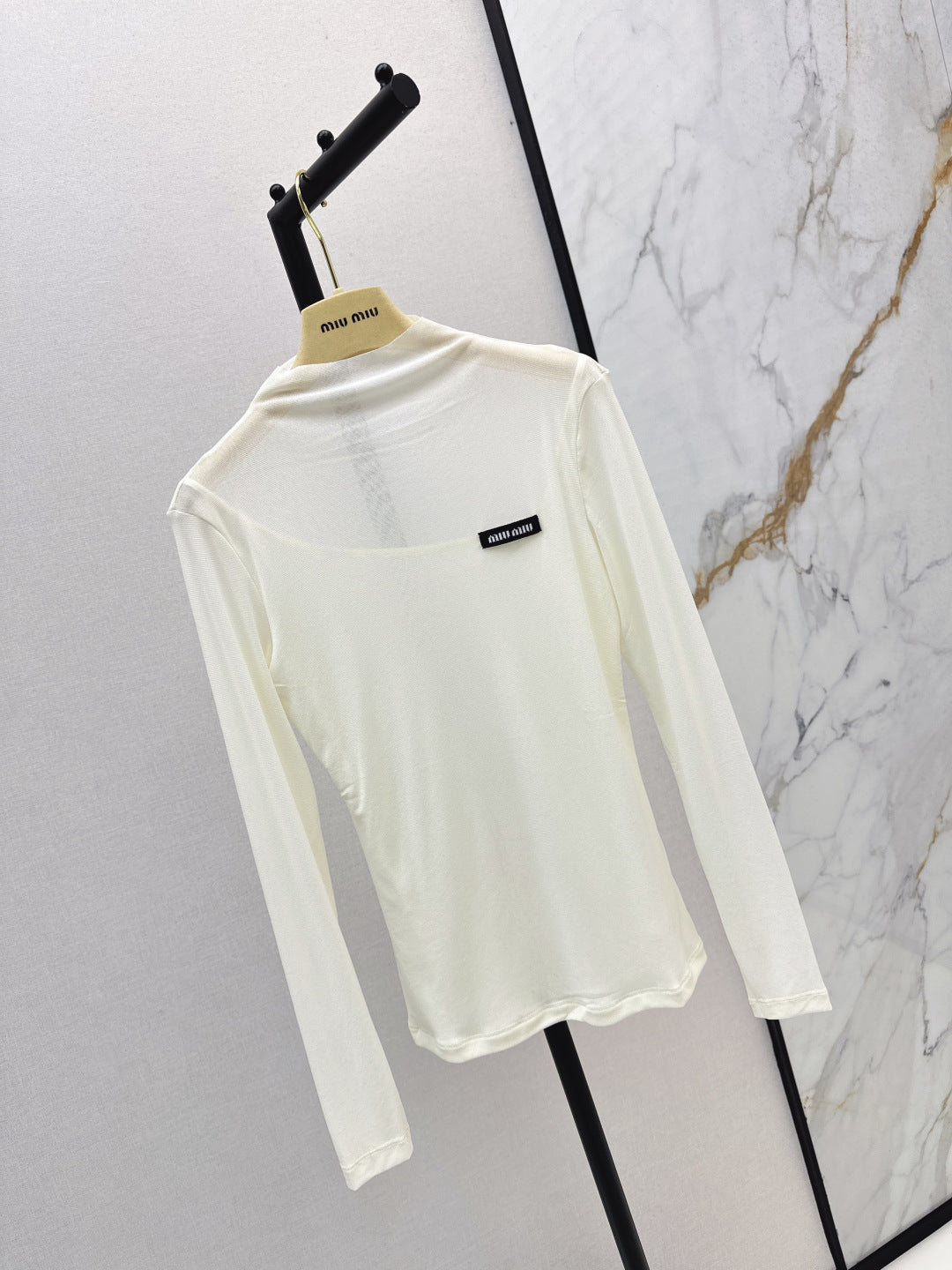 M*u 25fw mesh bottoming shirt