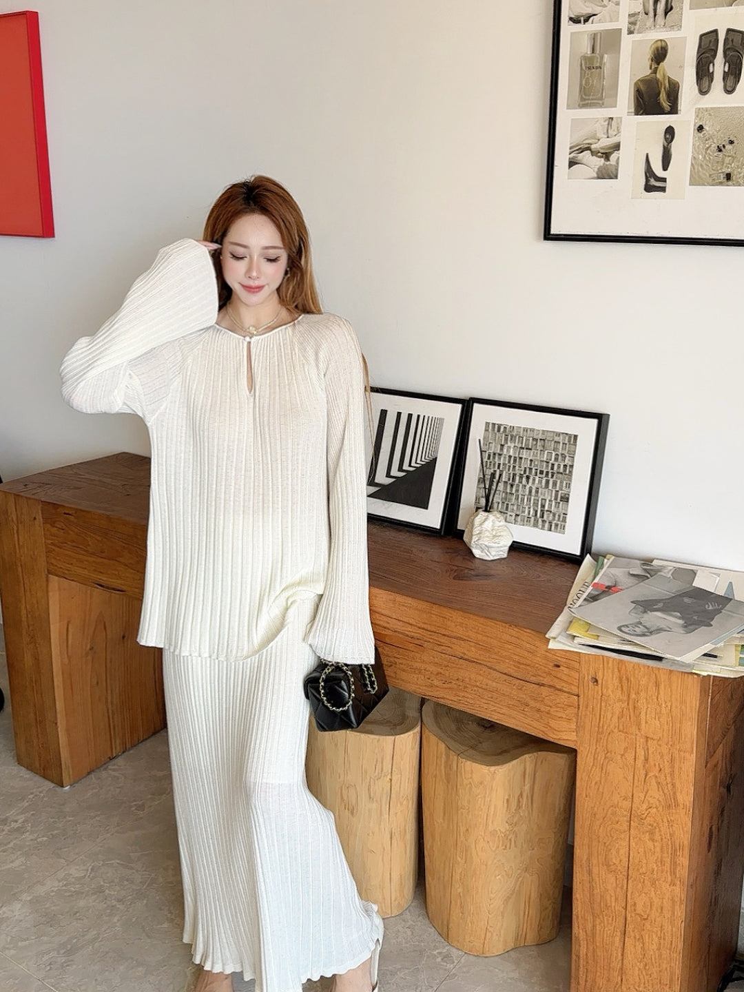 Lor*P 25fw wool suit