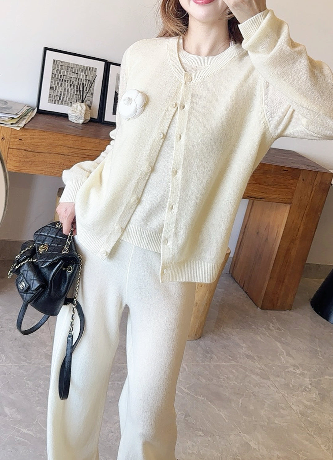 C*nel 25fw wool suit